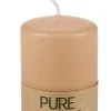 Velas<CASA Pure Vela Cilindrica Beis
