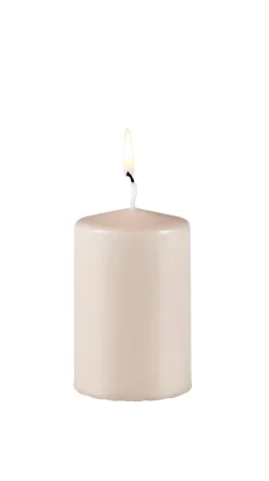 Velas<CASA Pure Vela Cilindrica Marron Claro