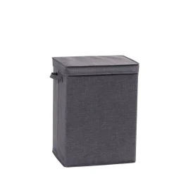 Cesto De La Ropa<CASA Rango Cesta Para Colada De Lujo Gris Oscuro