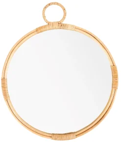 Espejos<CASA Rattan Espejo Natural