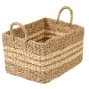 Cestas De Almacenaje<CASA Rayas Cesta M Natural