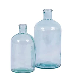 Floreros<CASA Retro Florero Botella Transparente