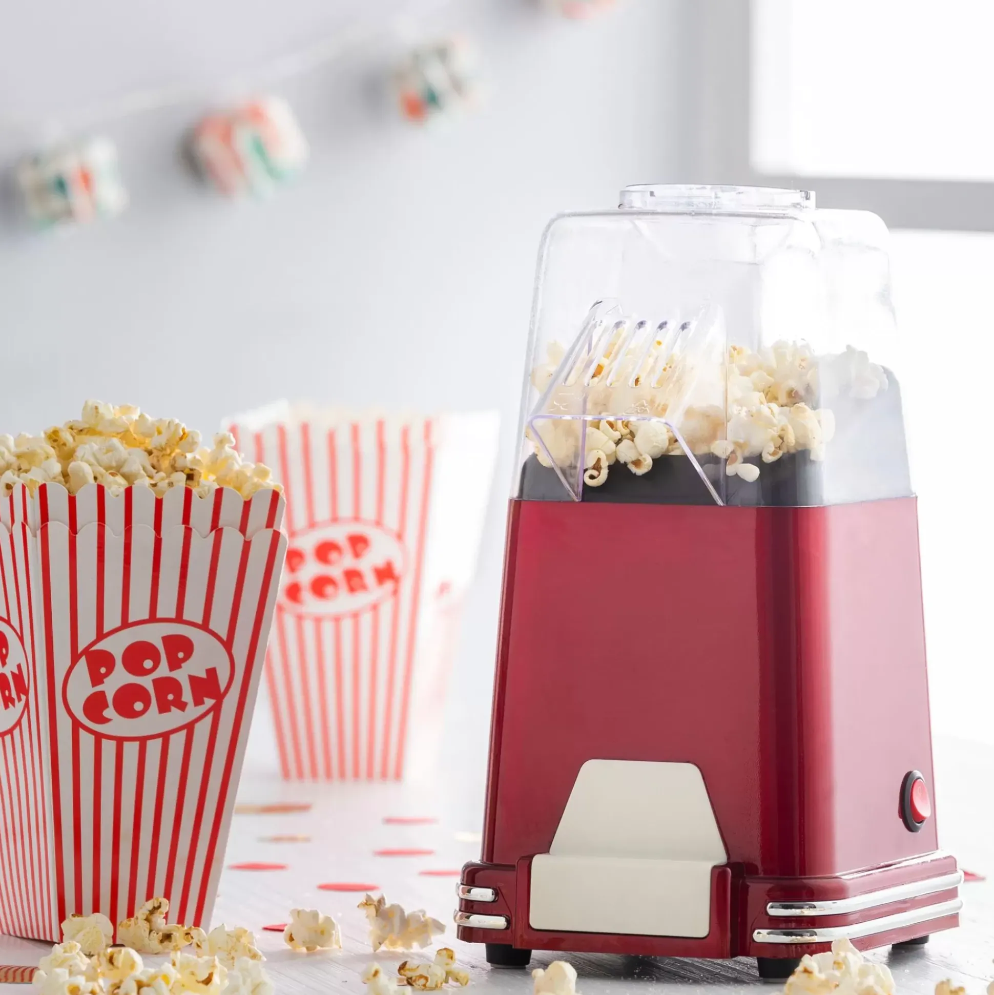 Equipamiento De Cocina<CASA Retro Fun Palomitera Rojo