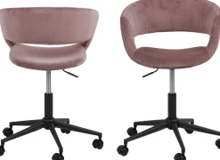 Sillas De Oficina<CASA Roli Silla De Oficina Rosa