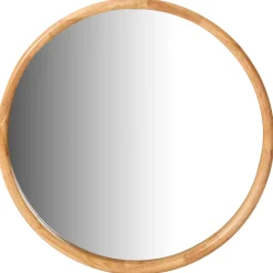 Espejos<CASA Rubberwood Espejo Natural
