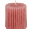 Velas<CASA Rustic Vela Estriada Morado