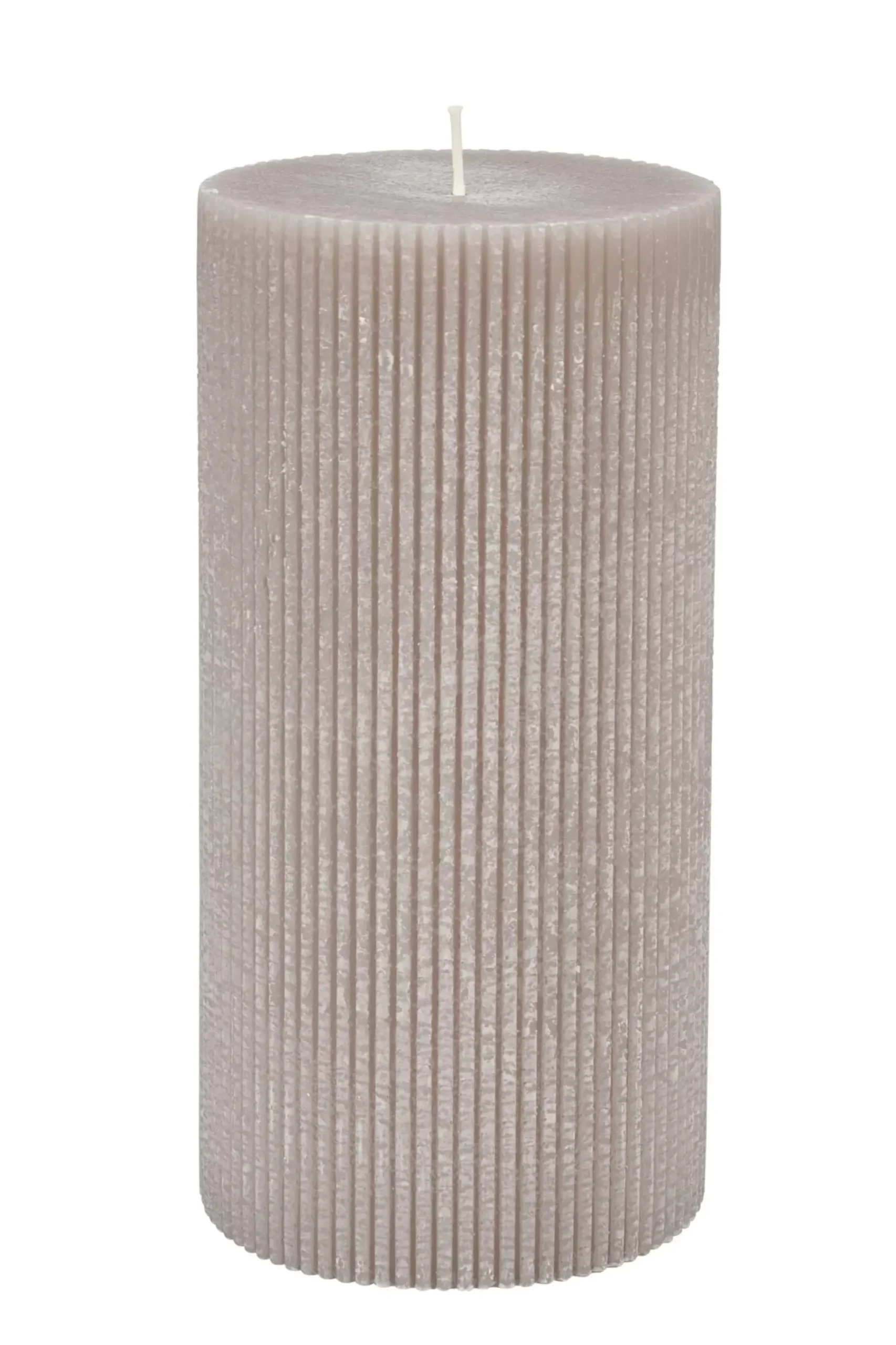 Velas<CASA Rustic Vela Rib Gris