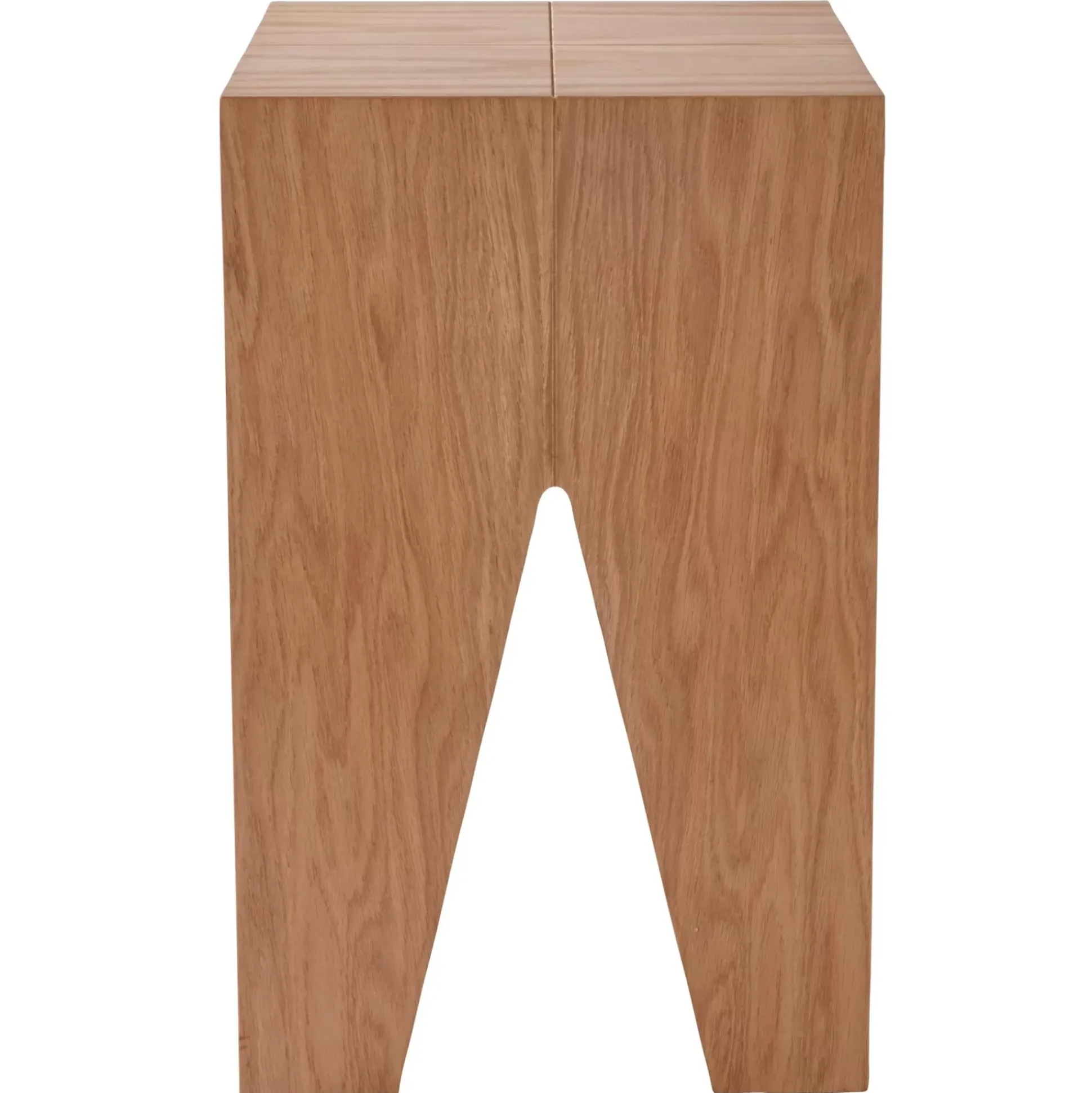 Taburetes<CASA Sigur Mesa Auxiliar Natural