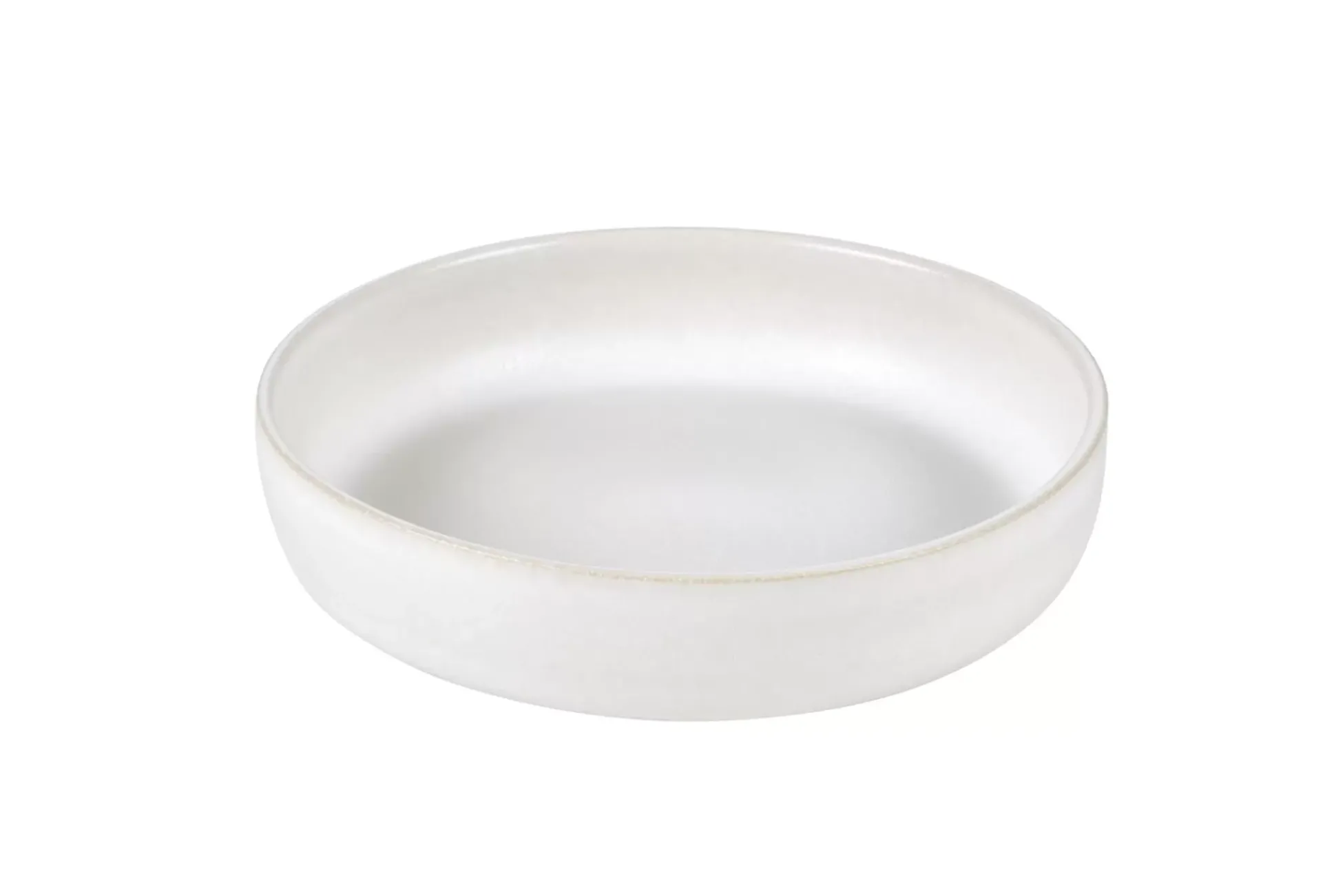 Platos<CASA Soul Ivory Plato Hondo Blanco