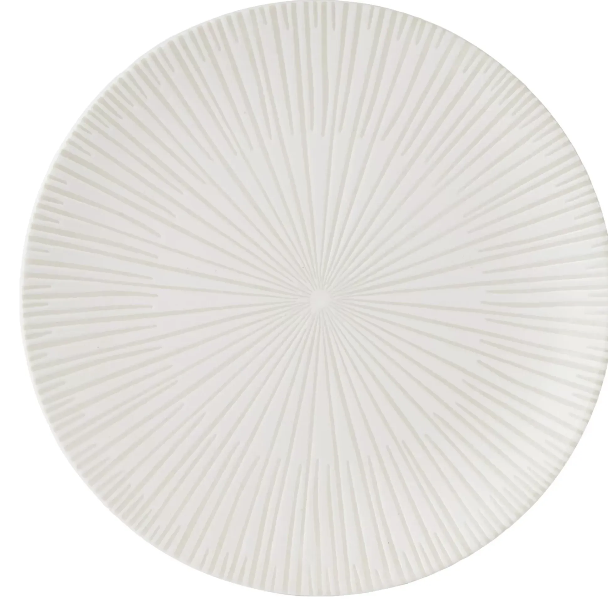 Platos<CASA Soulstripes Ivory Plato Marfil