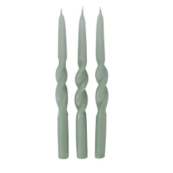 Velas<CASA Spiral Vela Espiral Verde