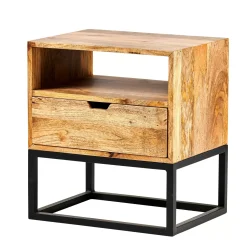 Cajoneras<CASA Stavros Mesilla De Noche Natural