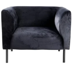 Sillones<CASA Tilly Tela: Terciopelo Neg
