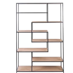 Estanterías<CASA Trapp Estanteria De Pared Negro