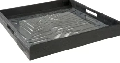 Bandejas<CASA Tropical Bandeja Negro