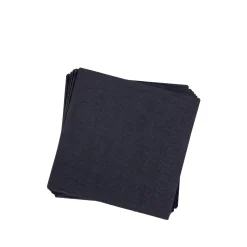 Servilletas<CASA Uni Juego De 20 Servilletas Negro
