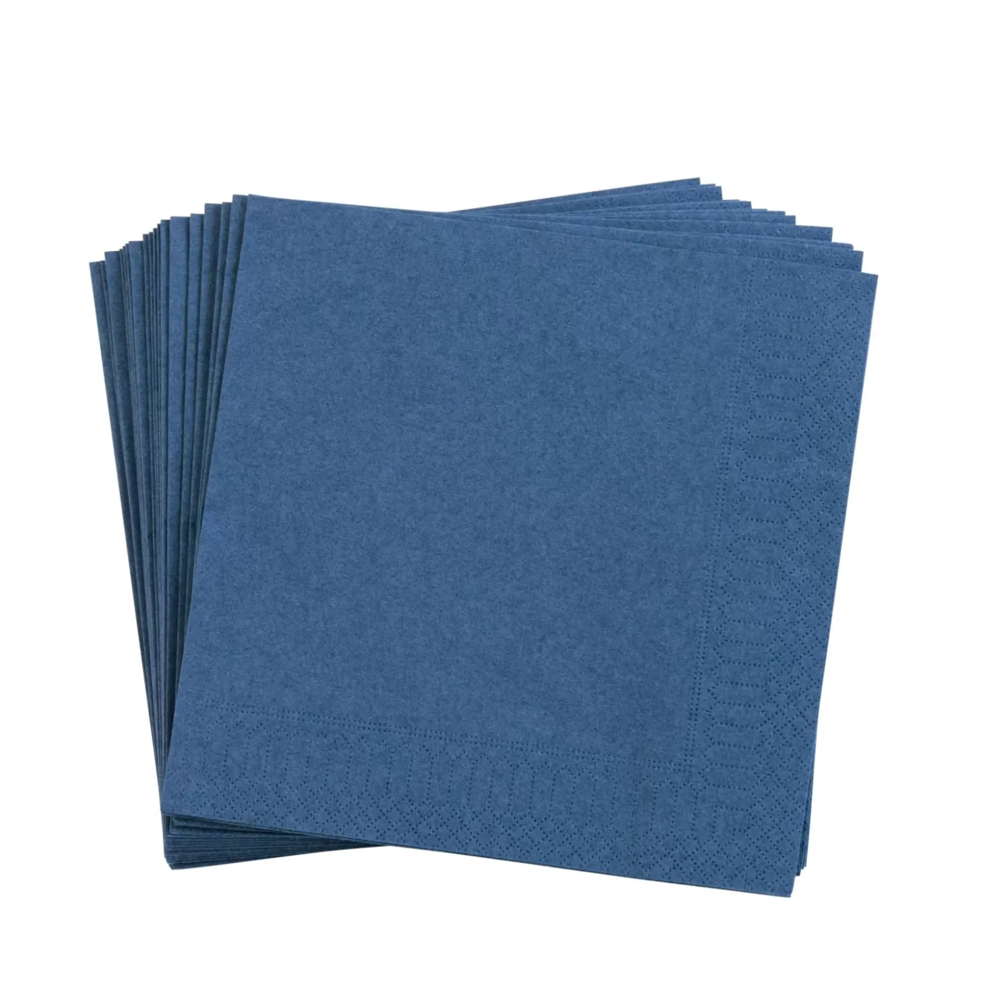 Servilletas<CASA Uni Paquete De 20 Servilletas Azul Oscuro