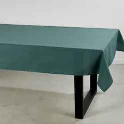 Manteles<CASA Uniline Mantel Verde Oscuro