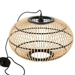 Lamparas Colgantes<CASA Vanna Lampara Colgante E27 Natural