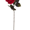 Ramos Artificiales<CASA Velvet Flor Artificial Rojo