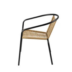 Sillas De Jardín<CASA Verona Silla Apilable Natural