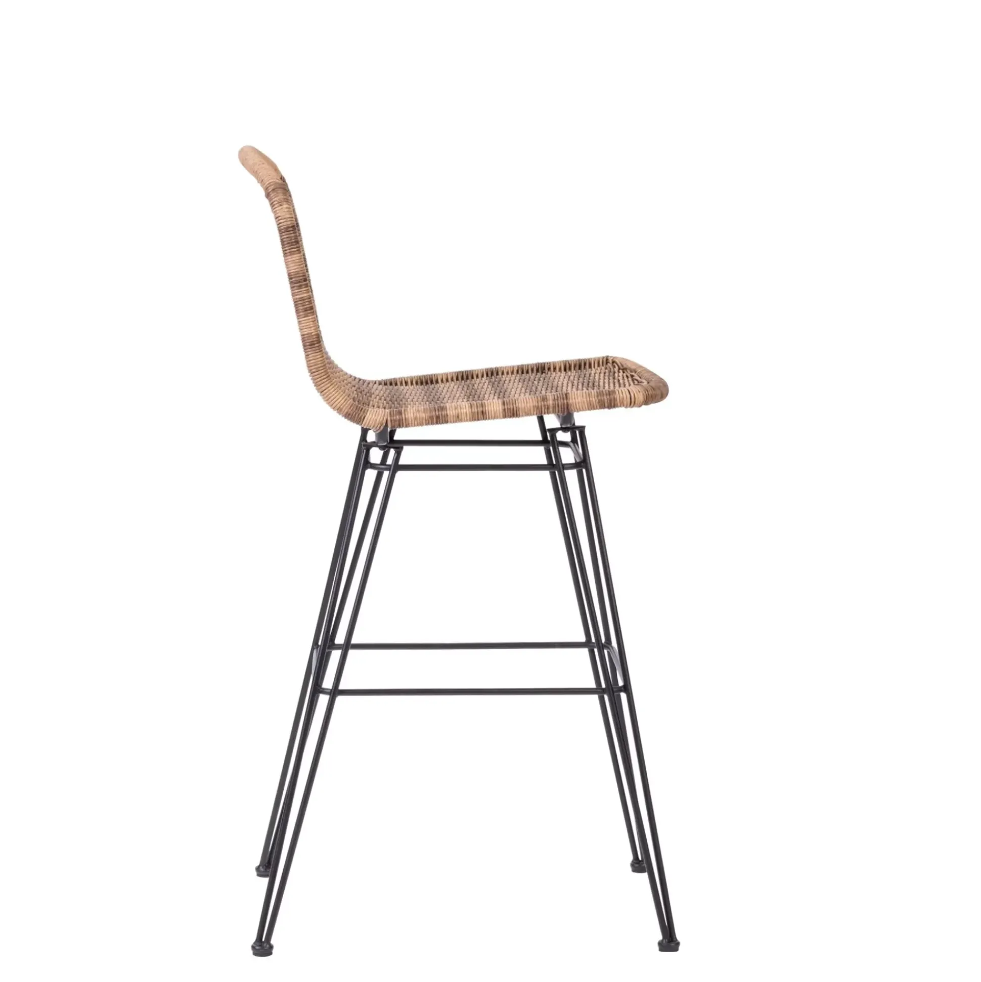 Sillas De Jardín<CASA Vienna Silla De Bar Natural