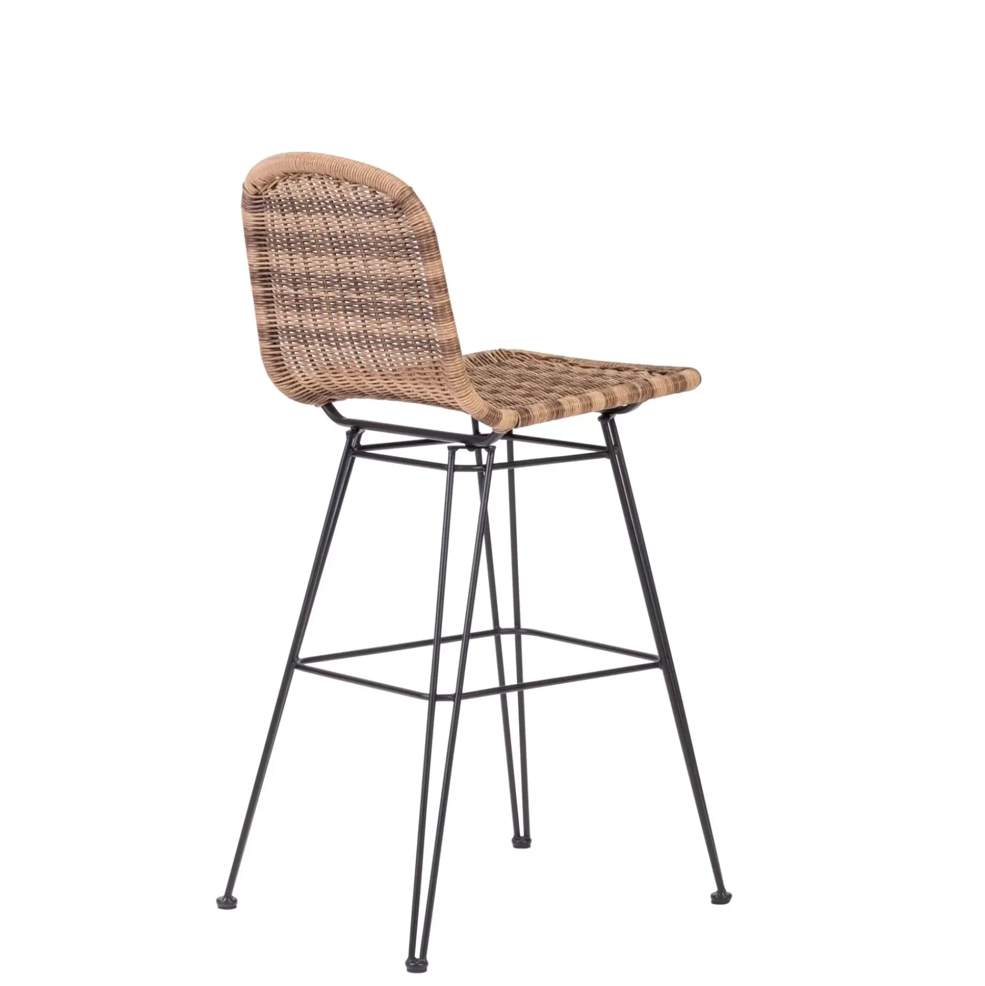 Sillas De Jardín<CASA Vienna Silla De Bar Natural