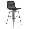 Sillas De Jardín<CASA Vienna Silla De Bar Negro
