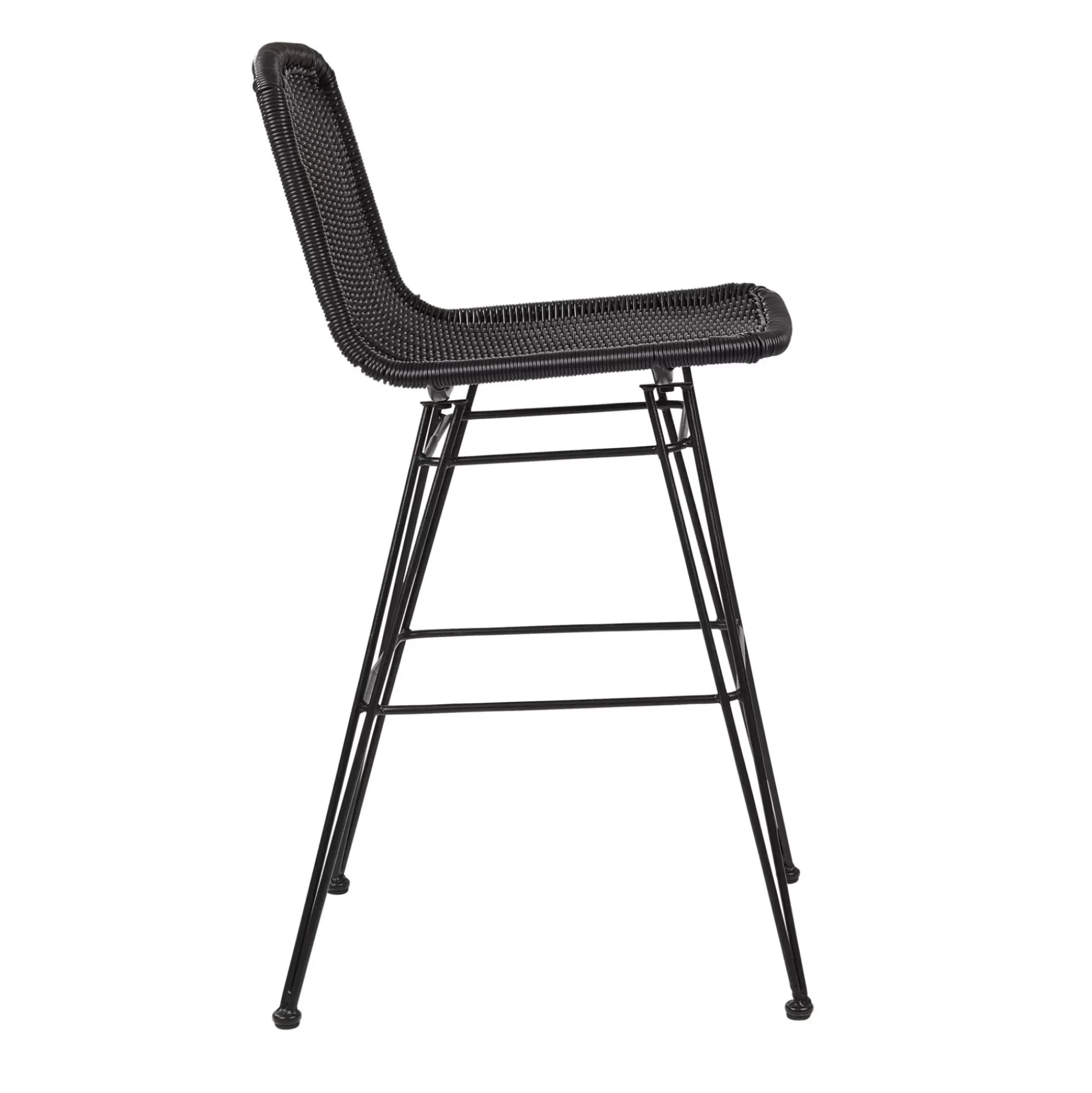 Sillas De Jardín<CASA Vienna Silla De Bar Negro