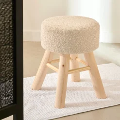 Taburetes<CASA Vince Taburete Blanco