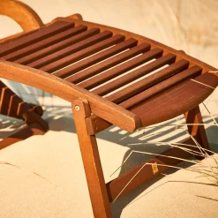 Tumbonas<CASA Vip Banqueta Reposapies Natural