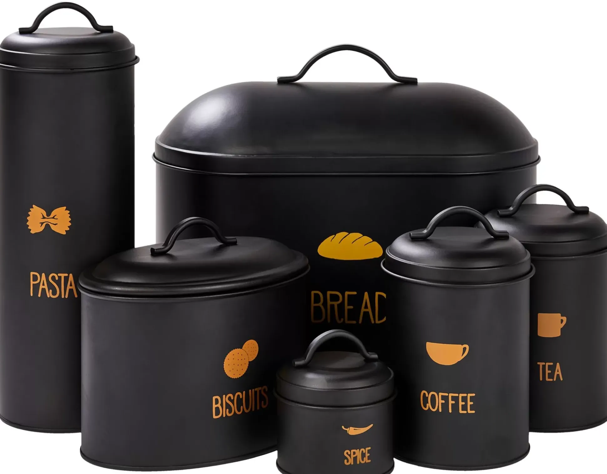 Taperes<CASA Vira Fiambrera Para Pasta Negro