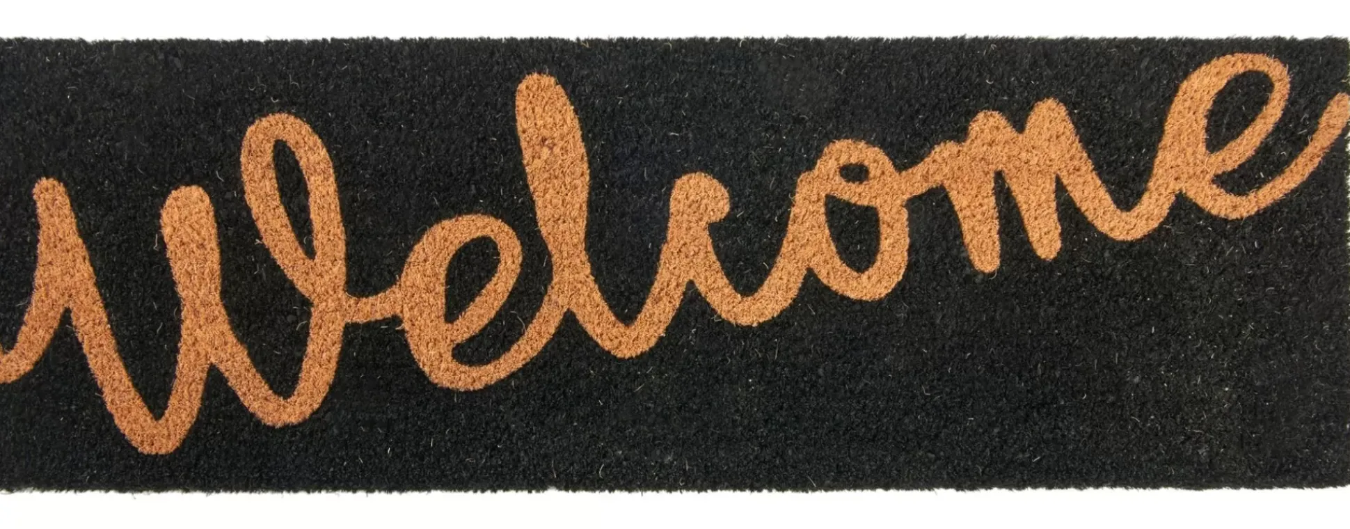 Felpudos<CASA Welcome Felpudo Negro