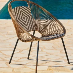 Sillas Lounge<CASA Yuma Silla Lounge Natural